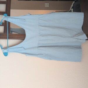 Light Grey Flowy Romper